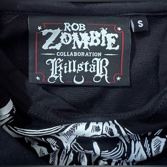 Killstar + Rob Zombie collaborated hoodie. Limited edition. - Picture 3 of 6